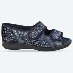 Women's Wide Fit DB Hoe Slippers