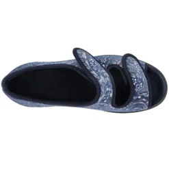 Women's Wide Fit DB Hoe Slippers