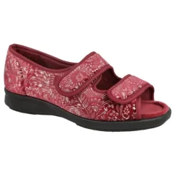 Women's Wide Fit DB Hoe Slippers