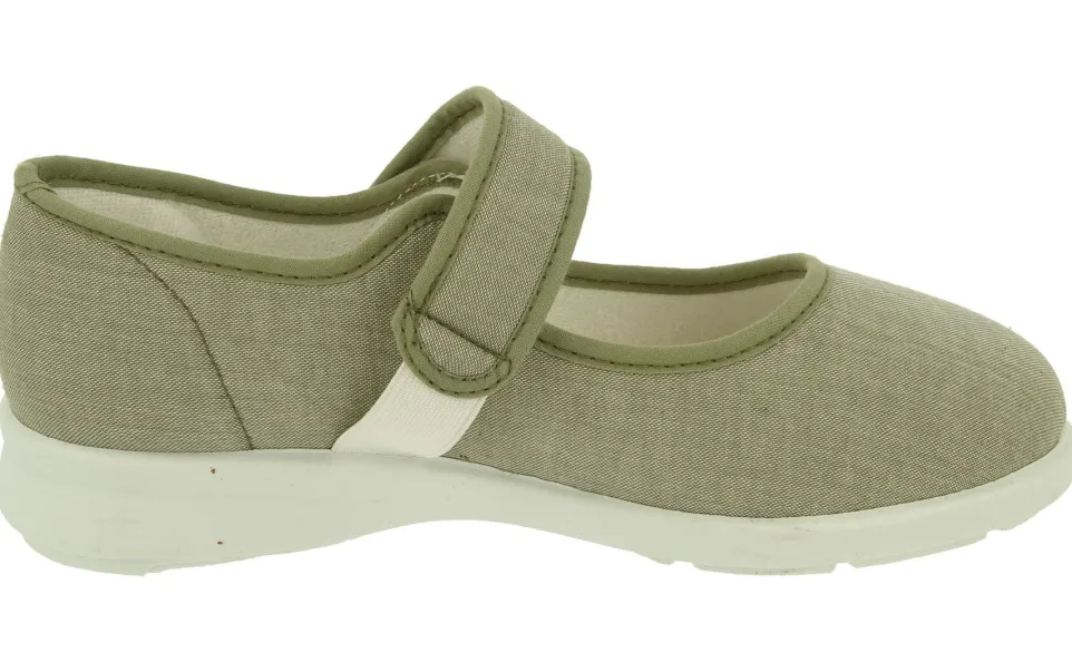 Womens Wide Fit DB Jura Canvas