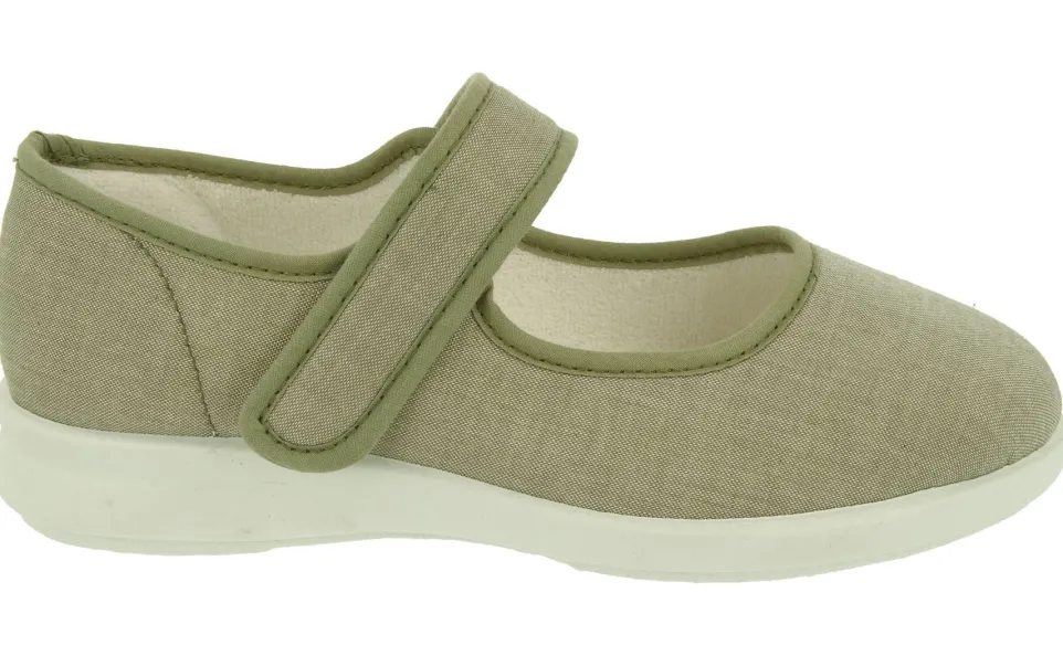 Womens Wide Fit DB Jura Canvas