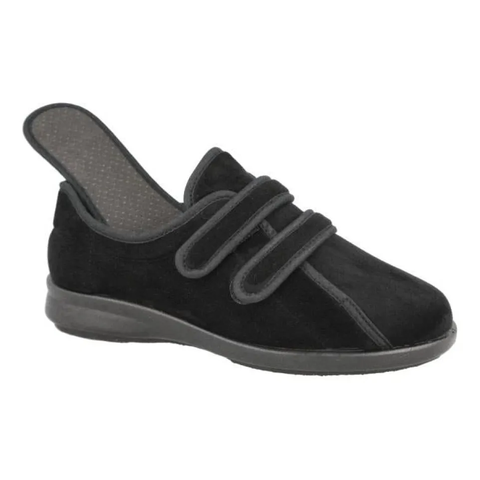 Women's Wide Fit DB Mansfield Slippers