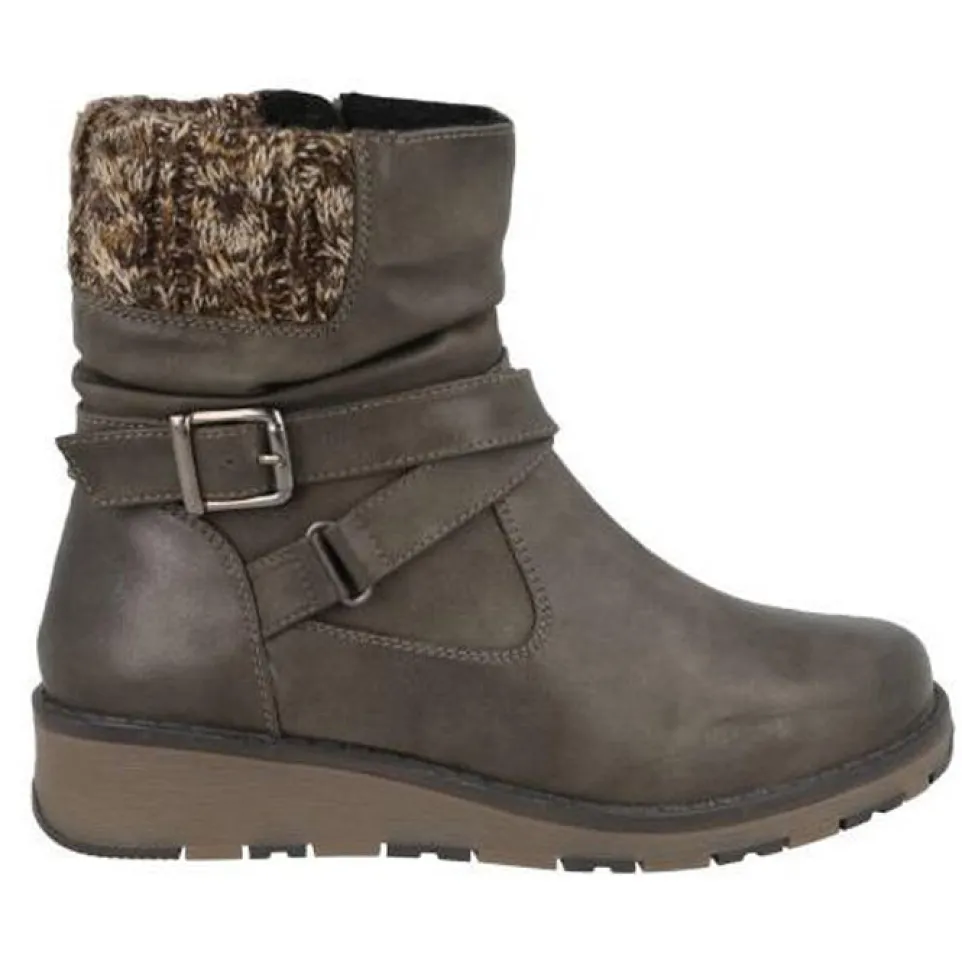 Women's Wide Fit DB Mink Boots