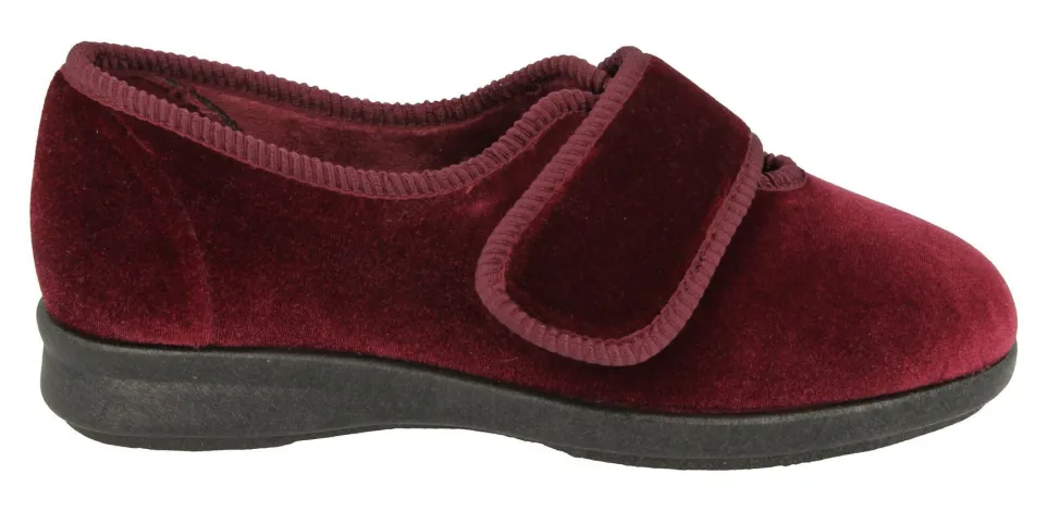 Womens Wide Fit DB Nellie Slippers