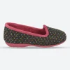 Womens Wide Fit DB Nottingham Slip On Slippers