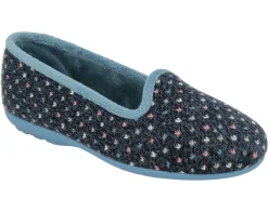Womens Wide Fit DB Nottingham Slip On Slippers