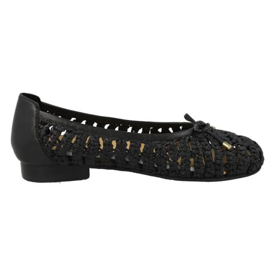 Women's Wide Fit DB Raffia Shoes