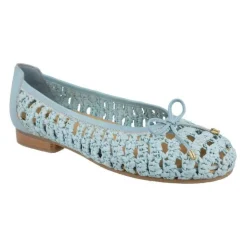 Women's Wide Fit DB Raffia Shoes