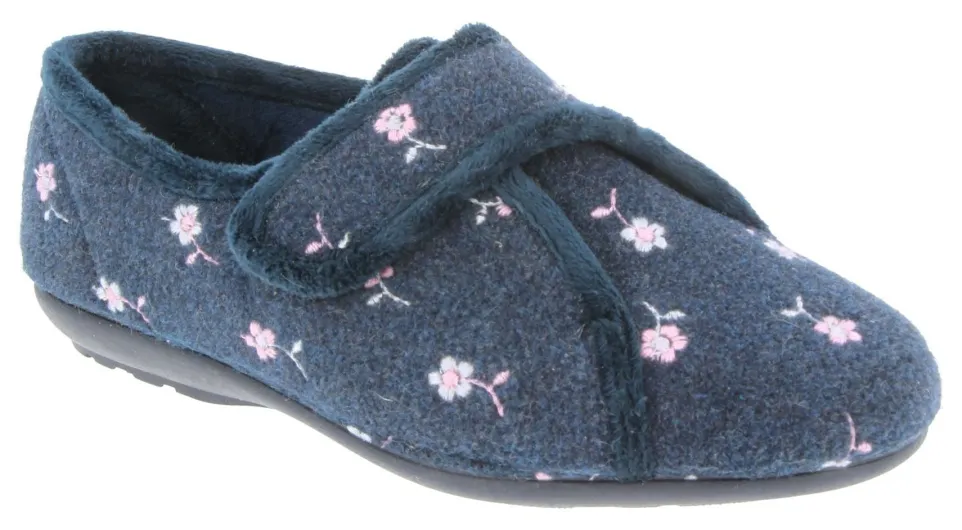 Womens Wide Fit DB Savannah Slippers