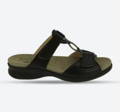 Womens Wide Fit DB Scooter Mule Sandals