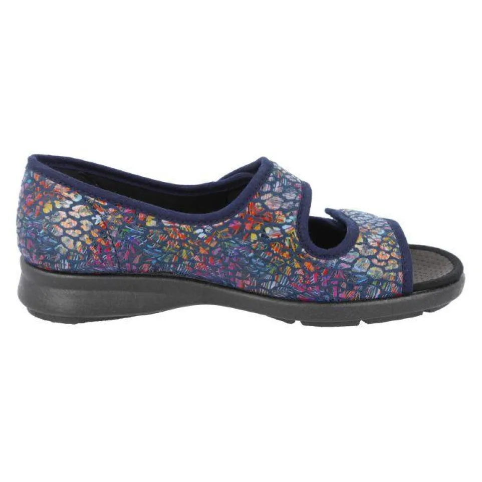Women's Wide Fit DB Squirrel Slippers