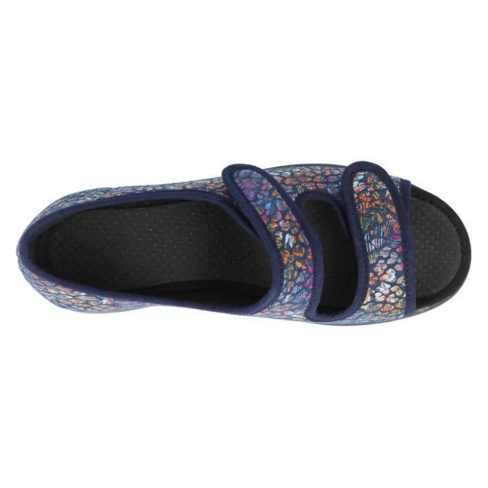 Women's Wide Fit DB Squirrel Slippers