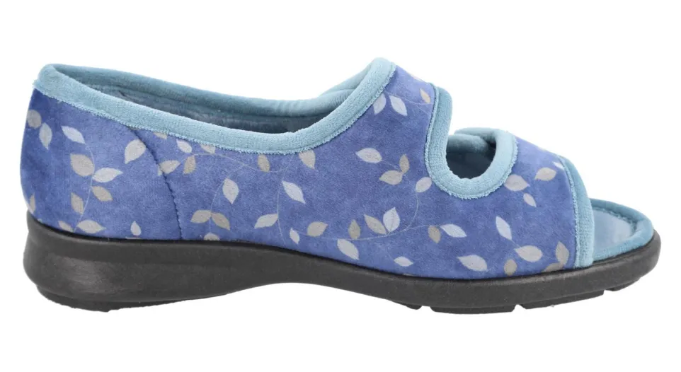 Women's Wide Fit DB Summer Slippers