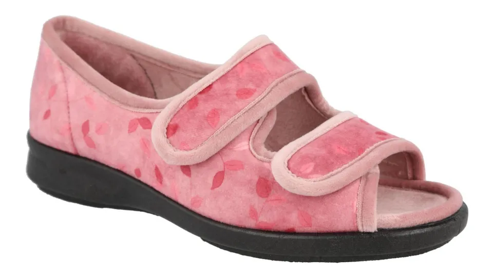 Women's Wide Fit DB Summer Slippers