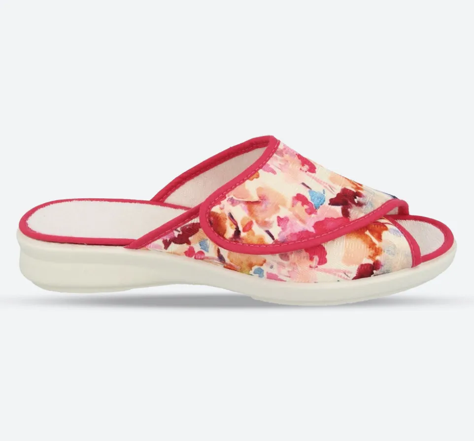 Womens Wide Fit DB Swallow Slippers