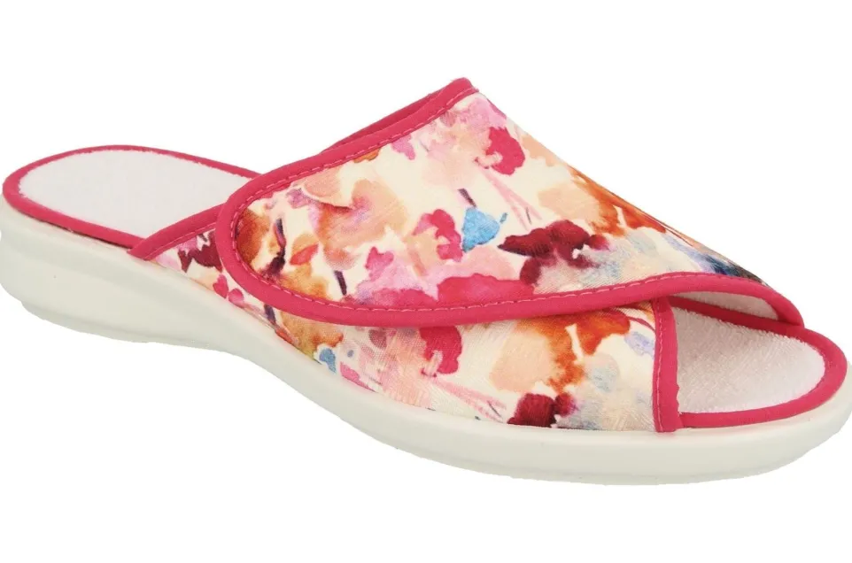 Womens Wide Fit DB Swallow Slippers