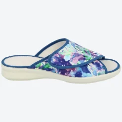 Womens Wide Fit DB Swallow Slippers
