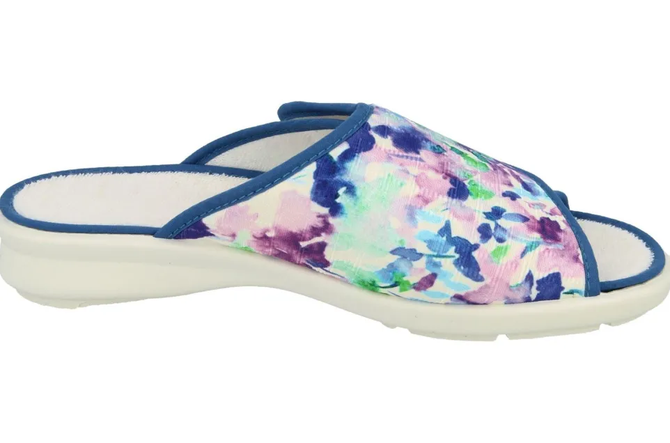Womens Wide Fit DB Swallow Slippers