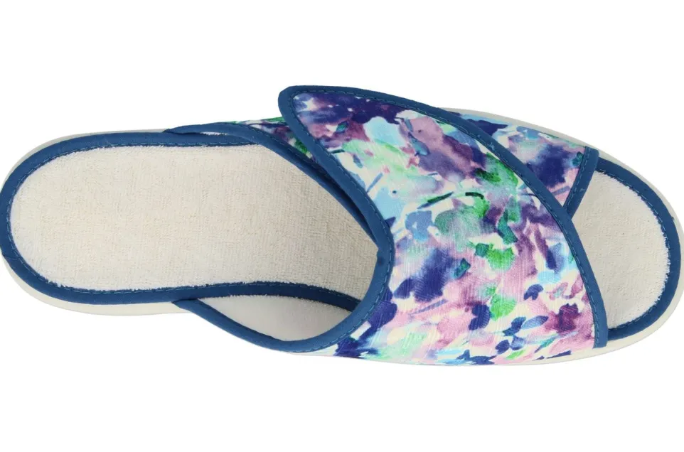 Womens Wide Fit DB Swallow Slippers