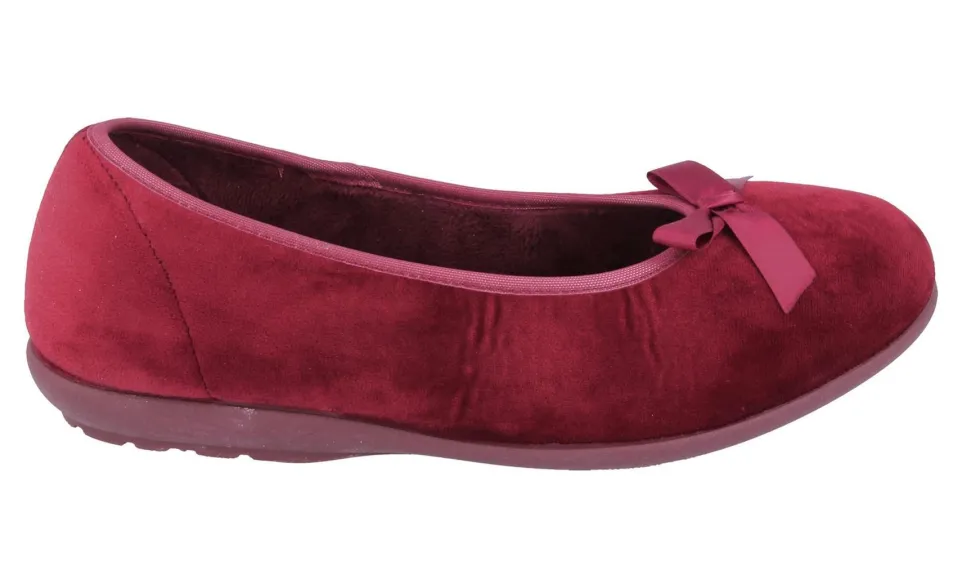 Womens Wide Fit DB Thetford Slippers