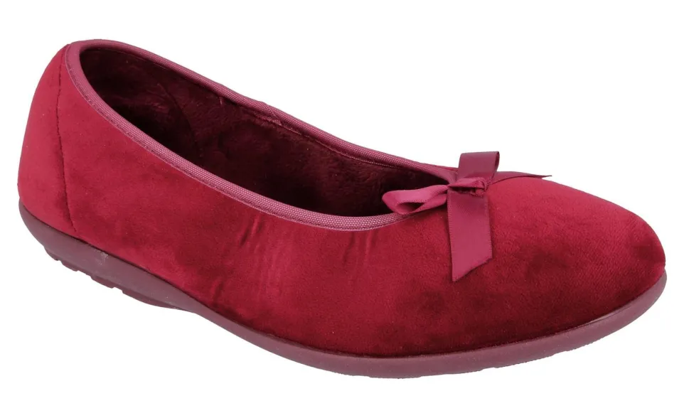 Womens Wide Fit DB Thetford Slippers