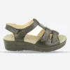 Womens Wide Fit DB Tuft Sandals