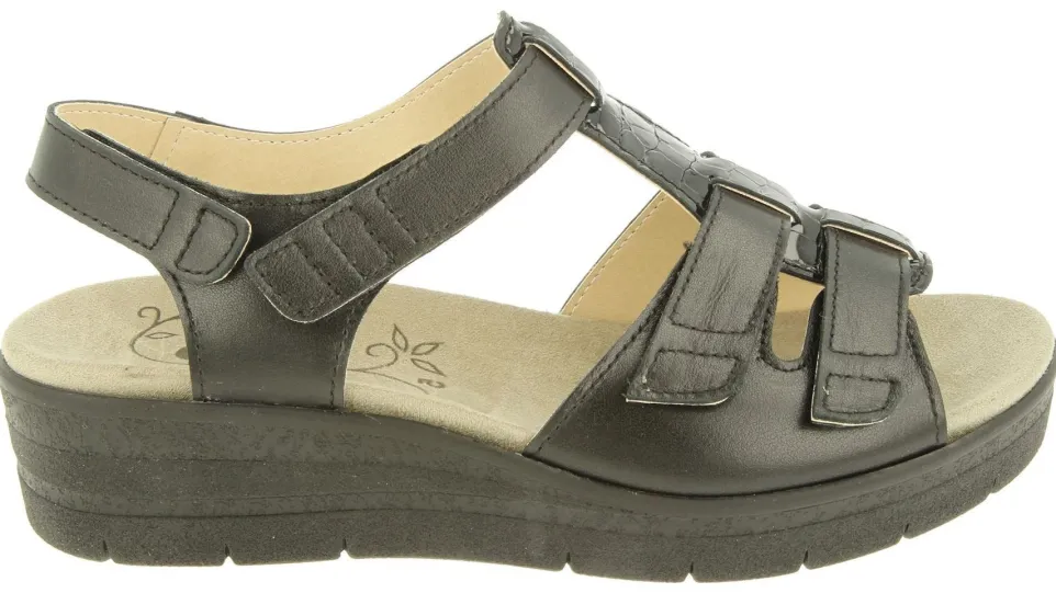 Womens Wide Fit DB Tuft Sandals