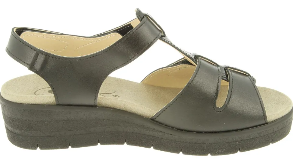 Womens Wide Fit DB Tuft Sandals