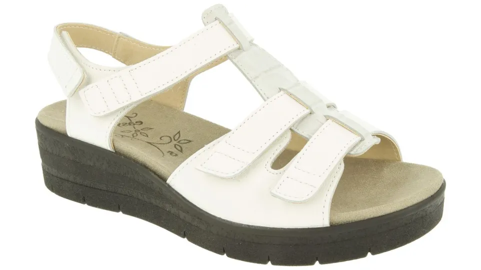 Womens Wide Fit DB Tuft Sandals