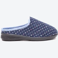 Womens Wide Fit DB Welney Mule Slippers