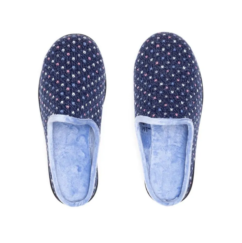 Womens Wide Fit DB Welney Mule Slippers