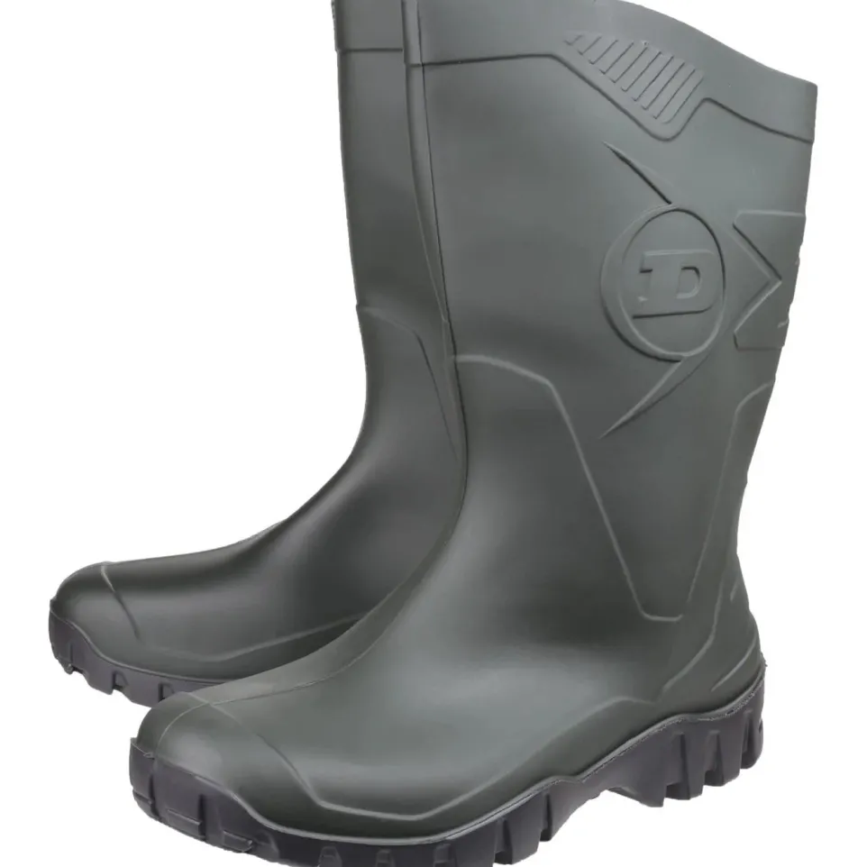 Women's Wide Fit Dunlop Dee Calf Length Wellington Boots