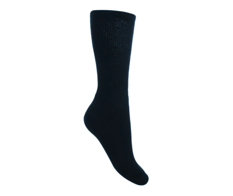 Womens Wide Fit HJ HJ91 Softop Cotton Socks