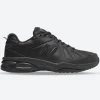 Womens Wide Fit New Balance WX624AB5 Trainers