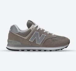Women's Wide Fit New Balance ML574EVG Running Trainers - Exclusive - Grey ENCAP