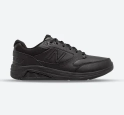 Womens Wide Fit New Balance MW928BK3 Black Walking Rollbar Stability Trainers