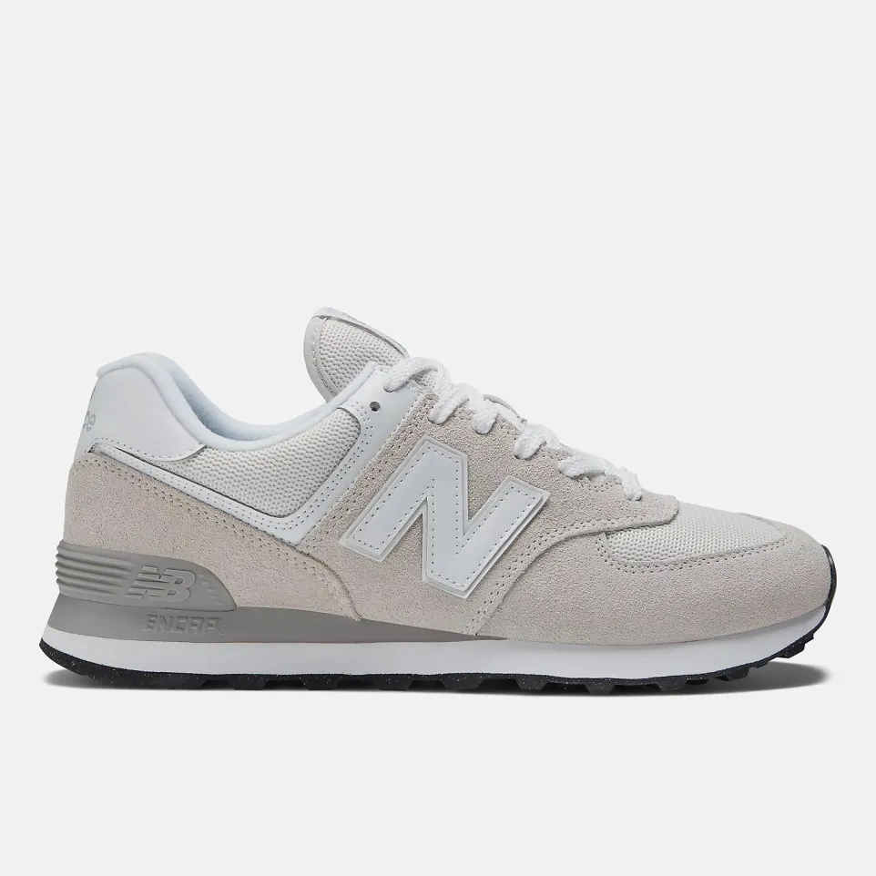 Women's Wide Fit New Balance ML574EVW Running Trainers - Exclusive - Nimbus Cloud/White ENCAP