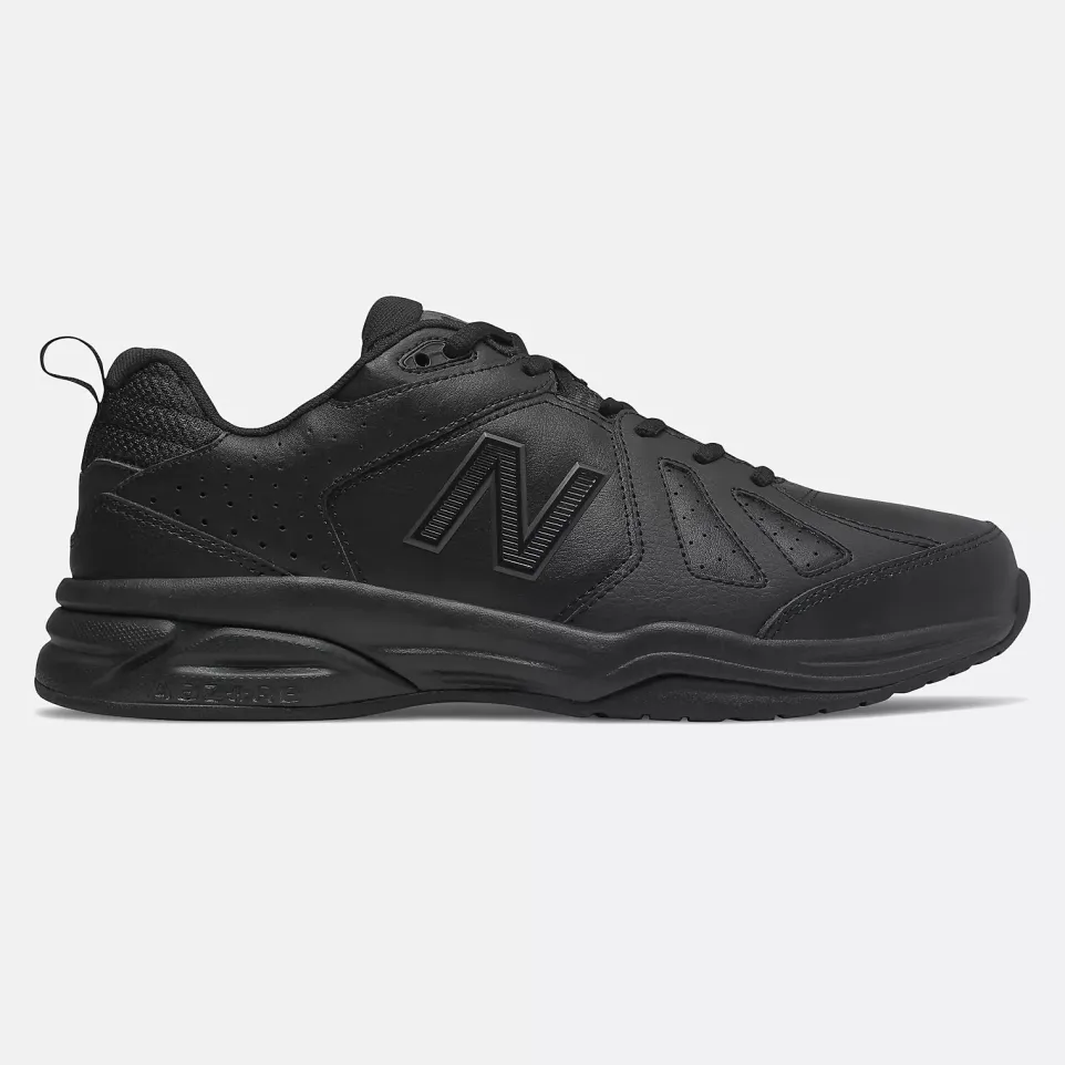 Womens Wide Fit New Balance MX624AB5 Black Trainers ABZORB