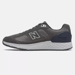 Womens Wide Fit New Balance MW1880 Walking Trainers - Grey/Eclipse