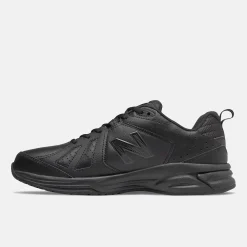 Womens Wide Fit New Balance MX624AB5 Black Trainers ABZORB