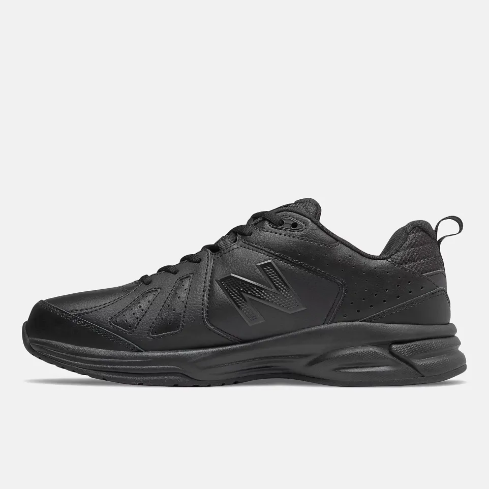 Womens Wide Fit New Balance MX624AB5 Black Trainers ABZORB