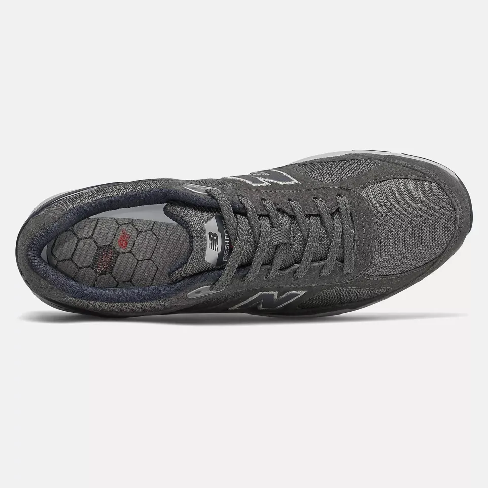 Womens Wide Fit New Balance MW1880 Walking Trainers - Grey/Eclipse