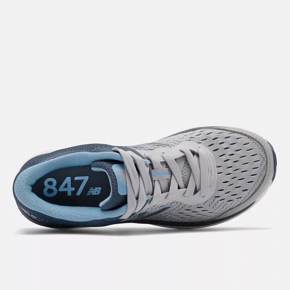 Womens Wide Fit New Balance WW847LG4 Walking Rollbar Stability Trainers - Exclusive