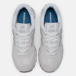 Women's Wide Fit New Balance ML574EVW Running Trainers - Exclusive - Nimbus Cloud/White ENCAP
