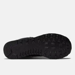 Women's Wide Fit New Balance ML574EVE Running Trainers - Exclusive - Black ENCAP
