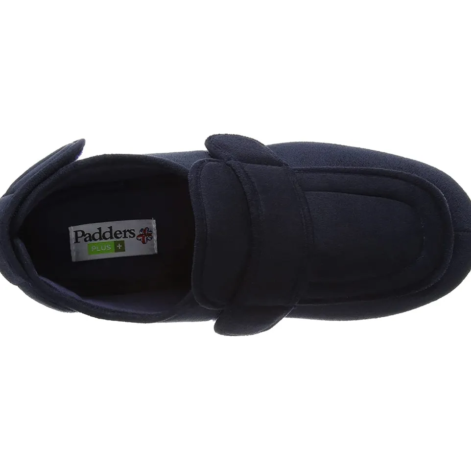 Womens Wide Fit Padders Wrap Slippers
