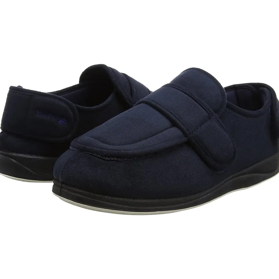 Womens Wide Fit Padders Wrap Slippers