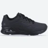 Women's Wide Fit Skechers 108021EC Uno Sr Trainers