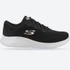 Women's Wide Fit Skechers 149991 Skech Lite Pro Perfect Time Trainers - Black/Rose Gold