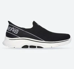 Women's Wide Fit Skechers 125231 Slip-ins Go Walk 7 Mia Trainers